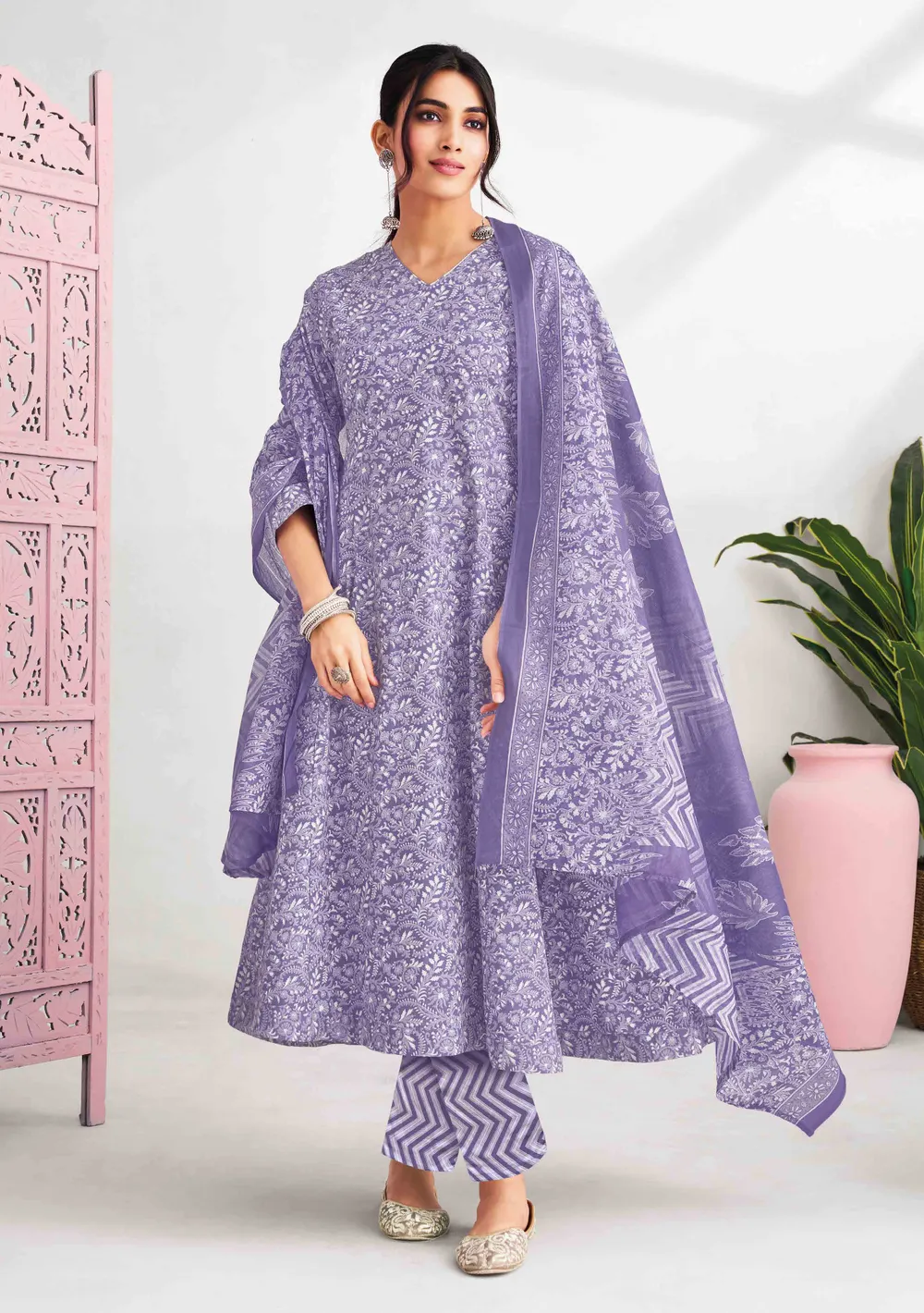 Top Bottom Dupatta Set | TS1632