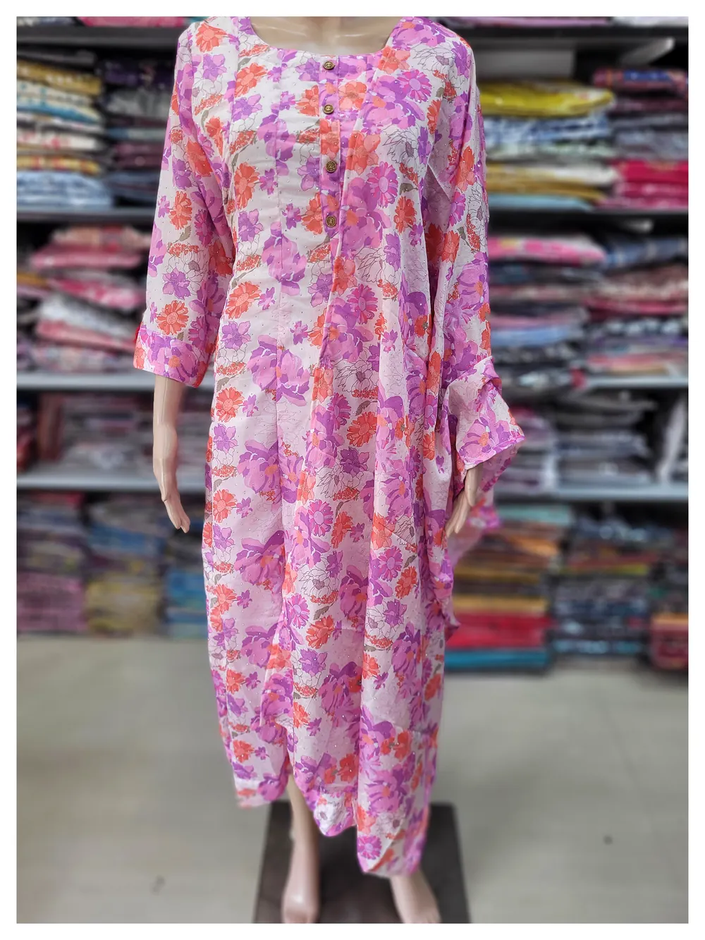 Kurti with Shawl | KS690