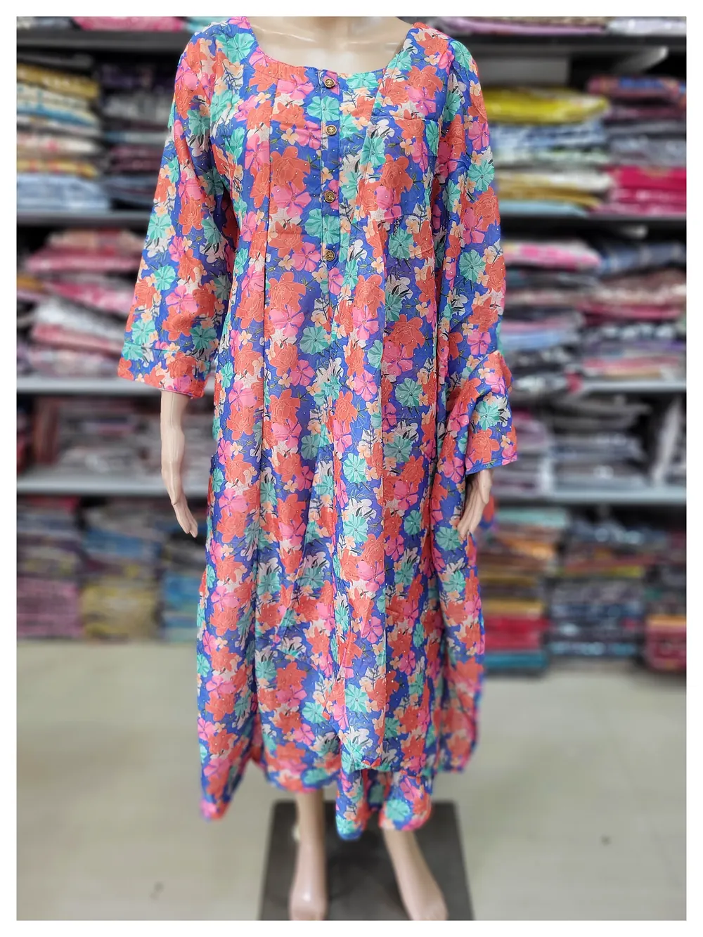 Kurti with Shawl | KS691