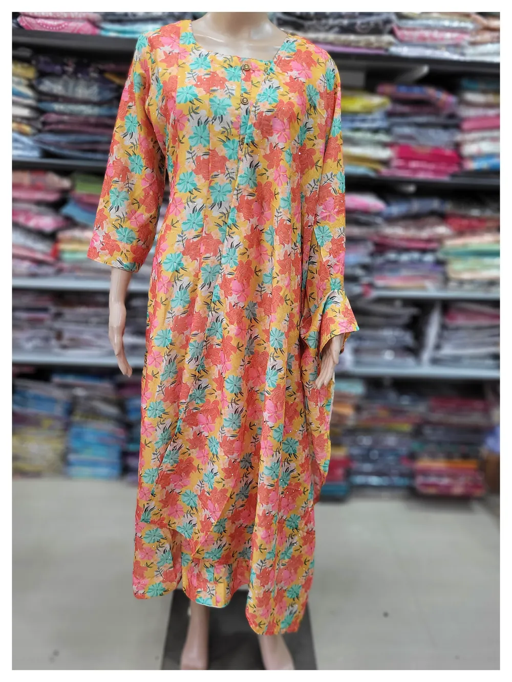 Kurti with Shawl | KS689