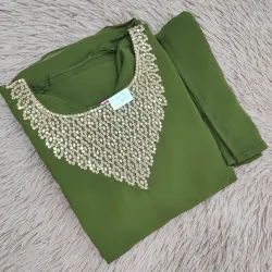 Kurti With Shawl | KS650