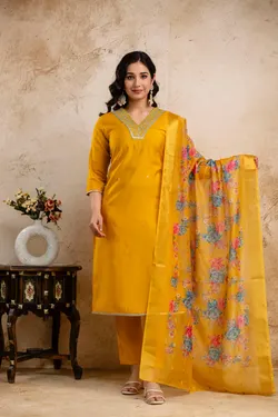 Top Bottom Dupatta Set  | TS1403