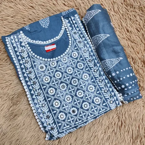 Handwork Kurti With Shawl | KS672