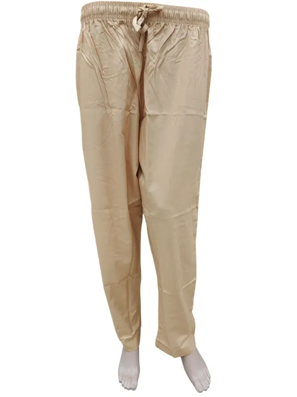 Rayon Straight Pant with Side Pocket & Drawstring | ST14