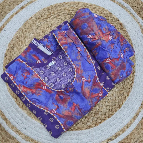 Premium Cotton Night Suit | NS485