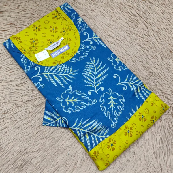 Full Hand Premium Frock Style Nighty } NT3105