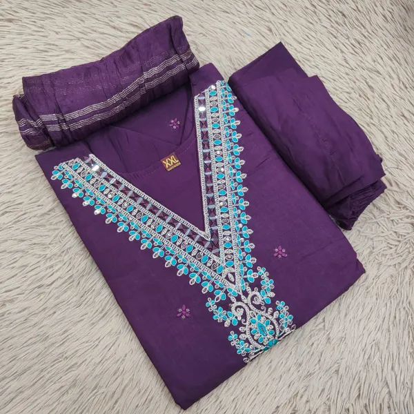 Stright Top Bottom Dupatta | TS2571