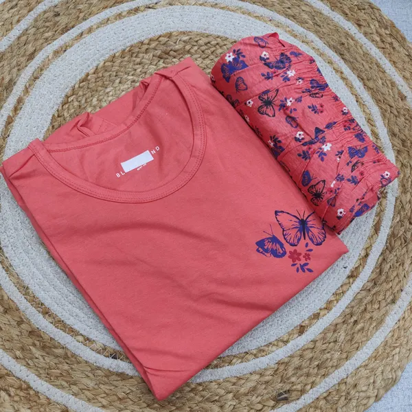 Premium Cotton Night Suit | NS477