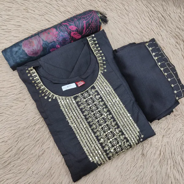Vatican Silk Top Bottom Dupatta set Collection  | TS2315