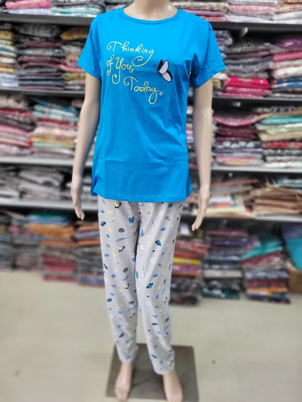 Premium Cotton Night Suit | NS195