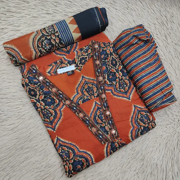 Top Bottom Dupatta Set | TS2720