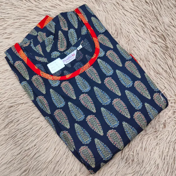 Premium Ajrak 60/60 Cotton Frock | AK1466