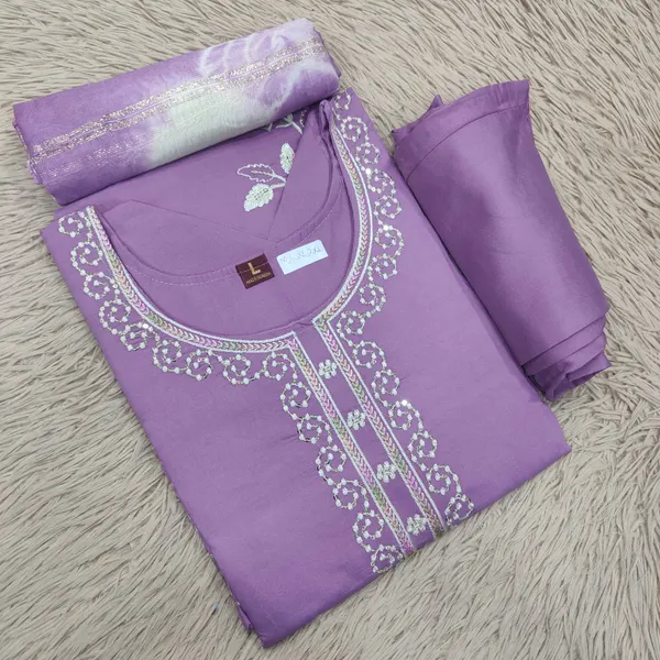 Premium Top Bottom Dupatta set | TS2360