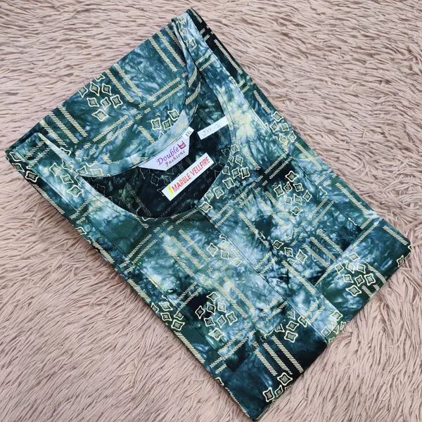 Marble Vellfire Nighty | NT2181
