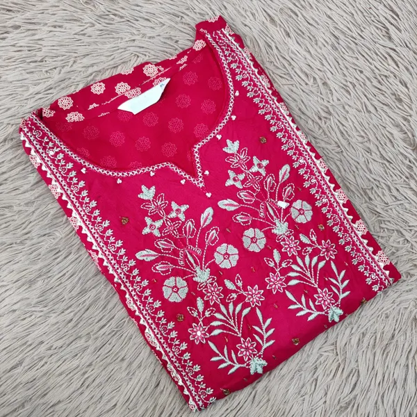 Rayon Anarkali Long Kurti | AK1955