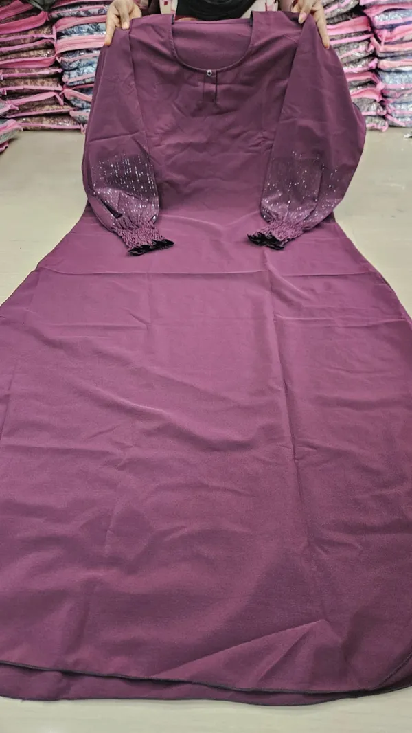 Premium Imported Burkha - Free Size | BK35