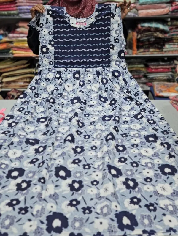 Feeding Frock Nighty / Maxi Gown | FN13