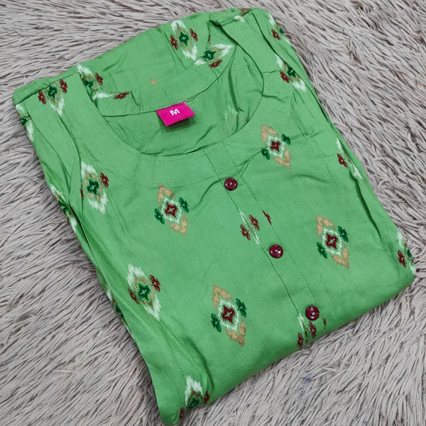 Liva Certified Rayon Feeding Kurti | FK50
