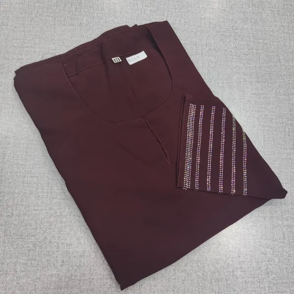 Premium Almas Burkha with Stone Work | BK51