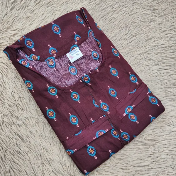 Pure Cotton Nighty | NT3471