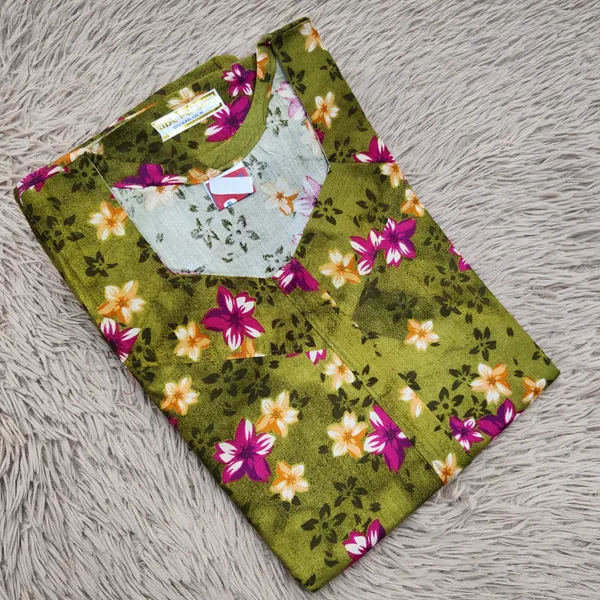 Pure Cotton Nighty | NT3532