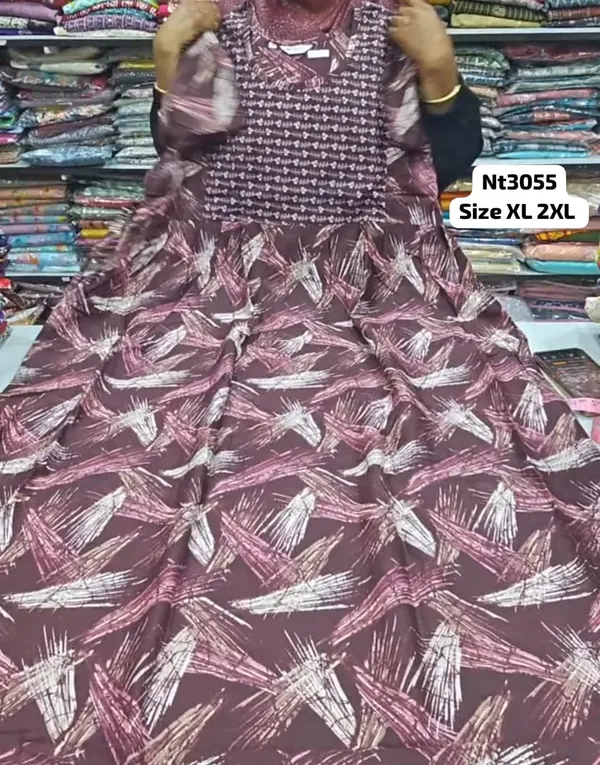 Premium Frock Style Nighty | NT3055