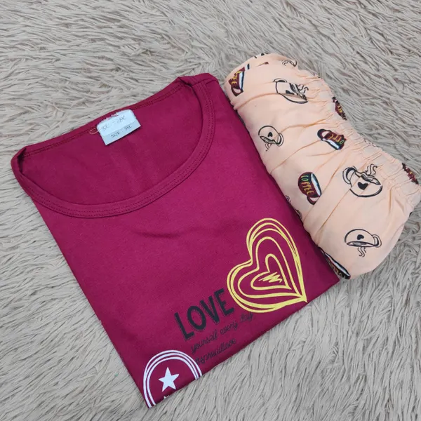 Premium Cotton Night Suit | NS297