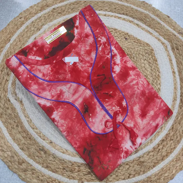 Premium Bandhini Cotton Nighty | NT3845