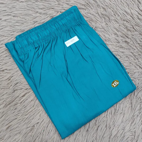 Rayon Straight Pants with Side Pocket & Rope Tie | RT15