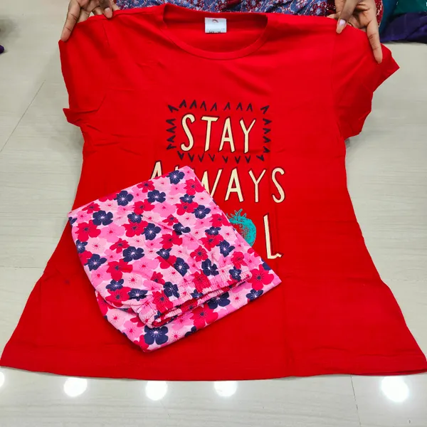 Premium Cotton Night Suit | NS281