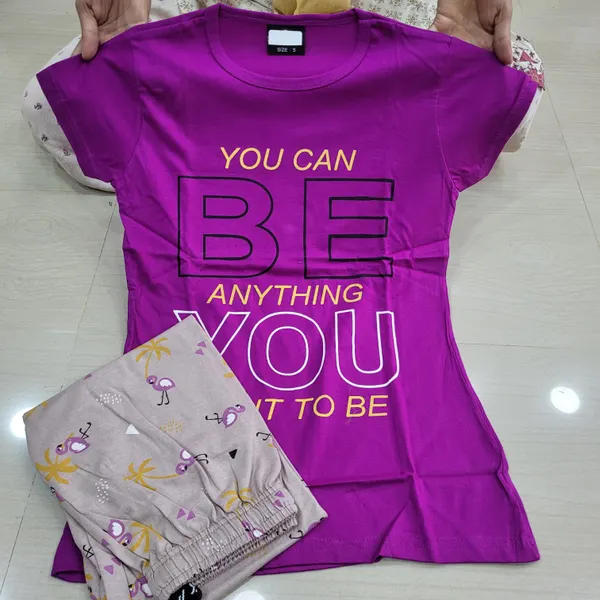 Premium Cotton Night Suit | NS336