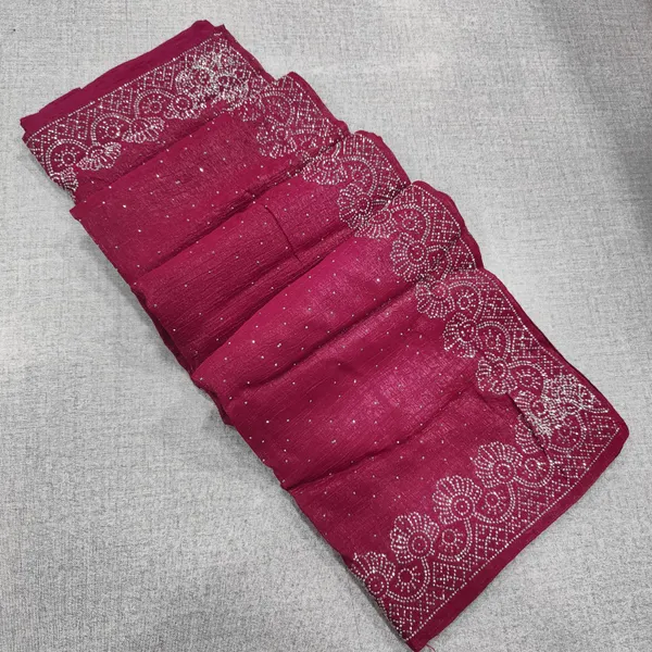 Premium Shimmer Space Silk Saree | SR73