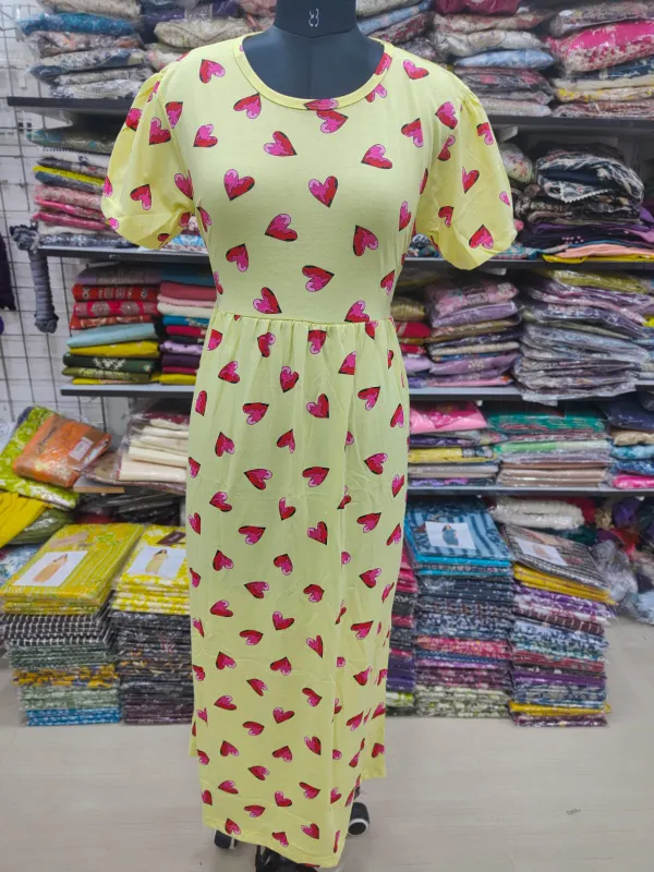 Hosiery Imported Surplus Maxi Gown  | MG123