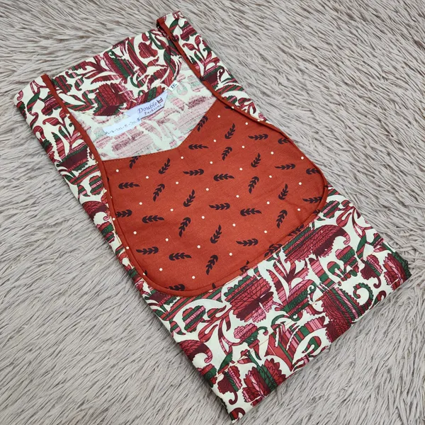 Premium Cotton Frock Style Nighty with Adjustable Rope & Side Pocket | NT3544