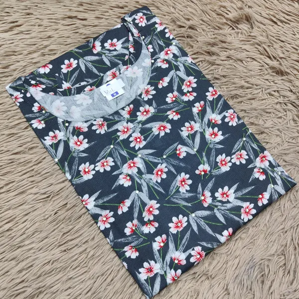 Heavy Rayon Straight Kurti with Side Cut | SD15