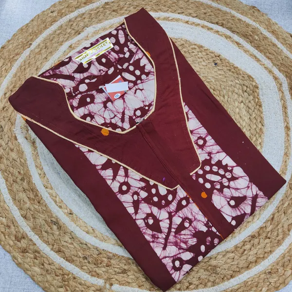 Premium Double Wax Batick Nighty | NT3882