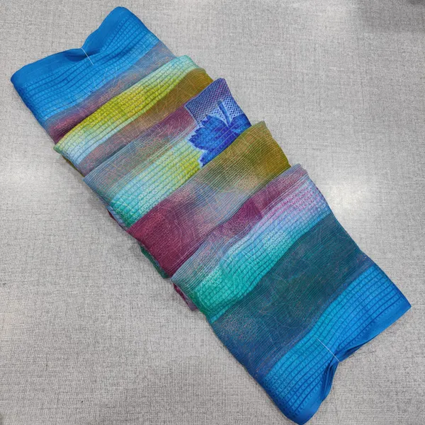 Premium Soft Multi colour Digital Chiffon Saree | SR94
