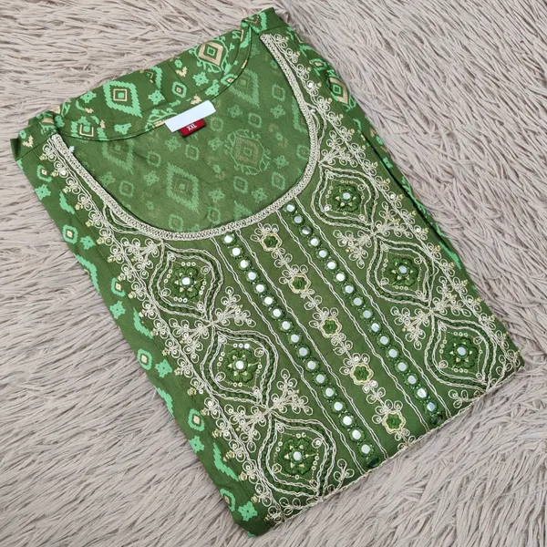 Rayon Anarkali Long Kurti | AK1968