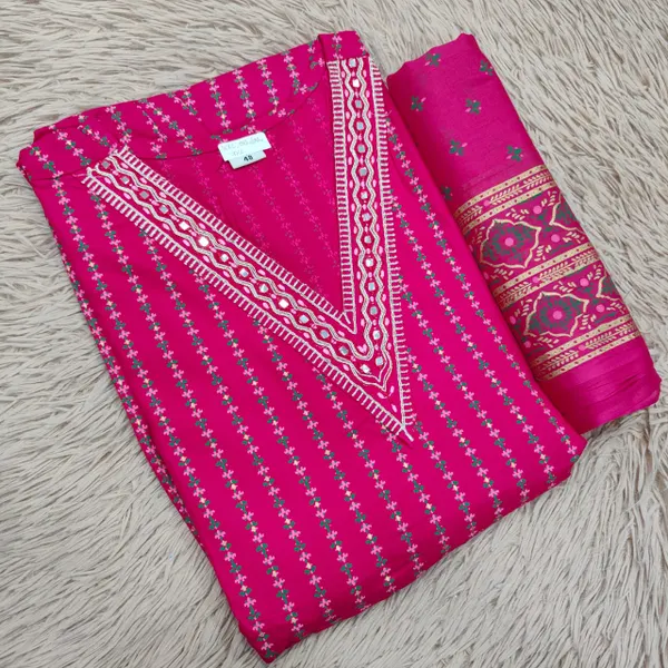 Kurti With Shawl | KS958