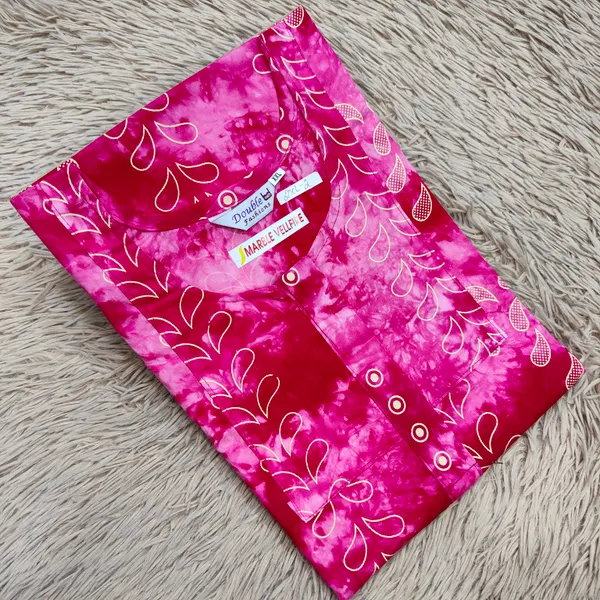 Marble Vellfire Nighty | NT2148