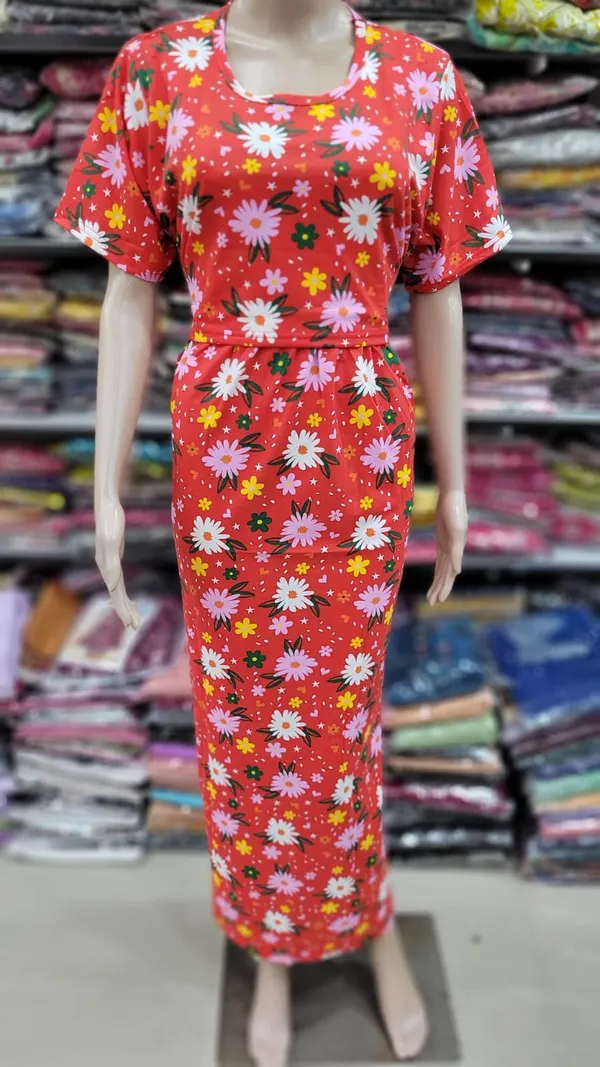 Hosiery Cotton Zipless Feeding Kurti | FK110