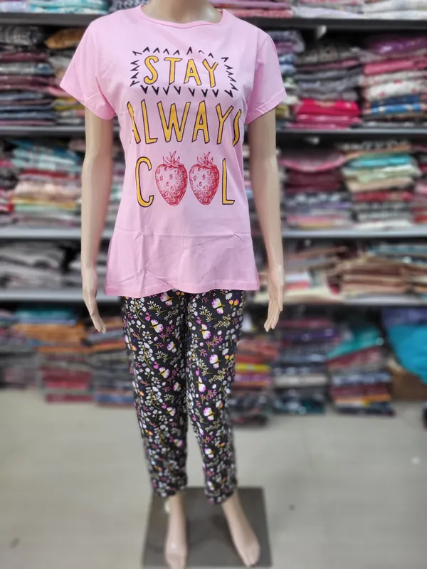 Premium Cotton Night Suit | NS192