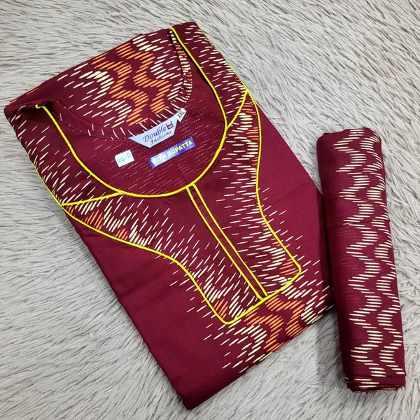 Premium Half Sleeve Shawl Nighty Set | NT3760