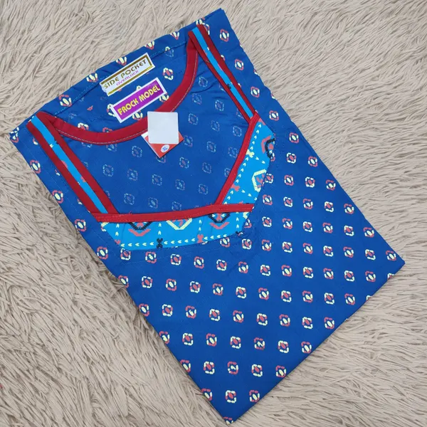 Frock Nighty Rajwadi Cotton  | NT2911