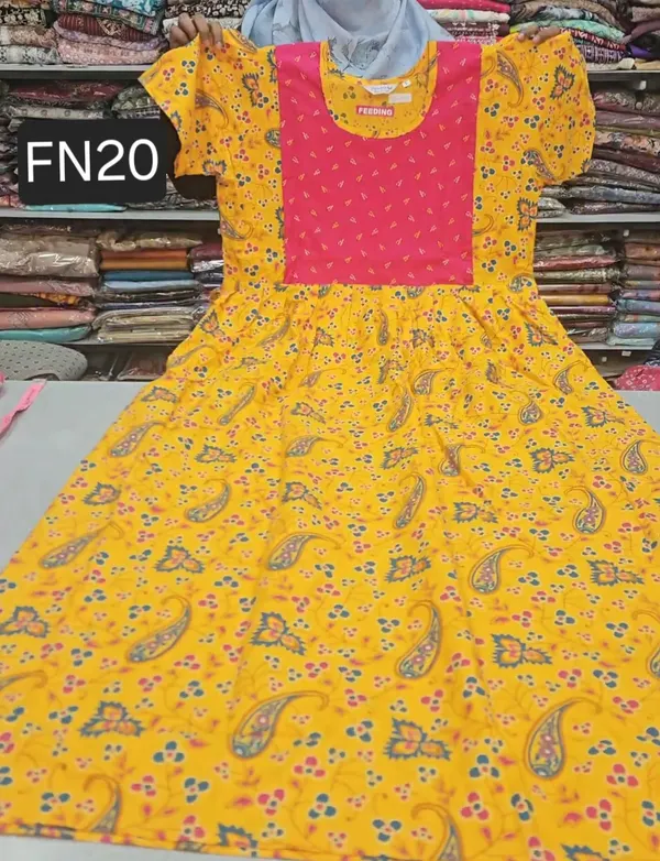 Feeding Frock Nighty / Maxi Gown | FN20