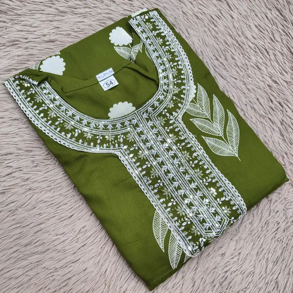 Premium Rayon Long Maxi Gown Full Length | AK2014