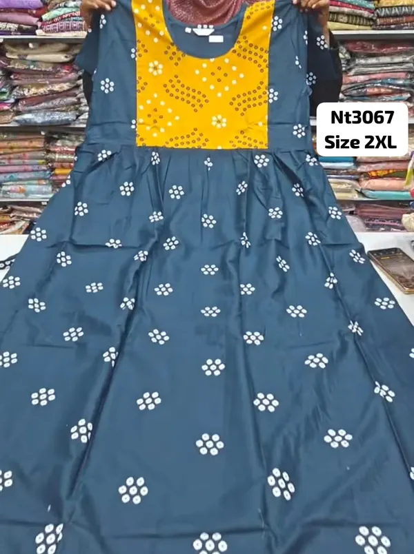 Premium Frock Style Nighty | NT3067