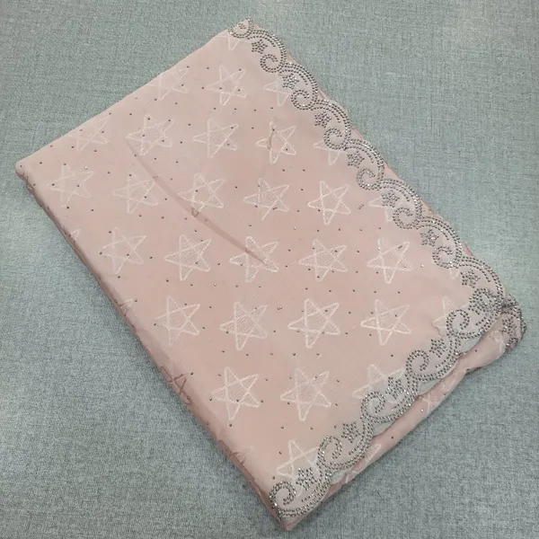 Heavy silk self embossed Saree with Running blouse | SR175