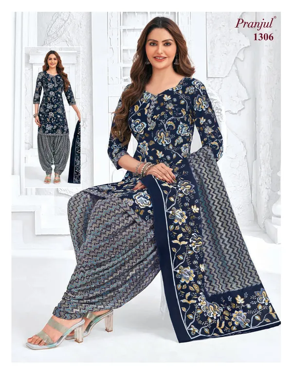 Sree Ganesh Salwar With Patiyala Pant SP1306