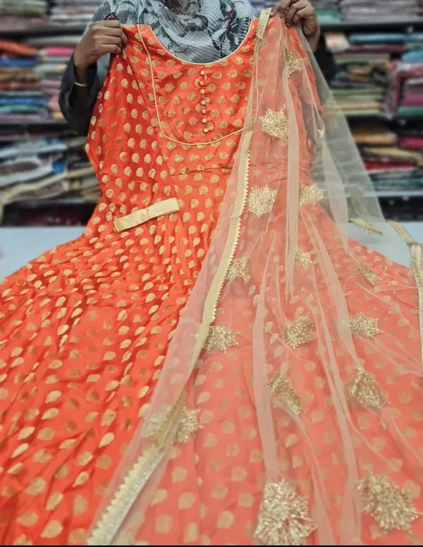 Anarkali Kurti with Dupatta | KS736